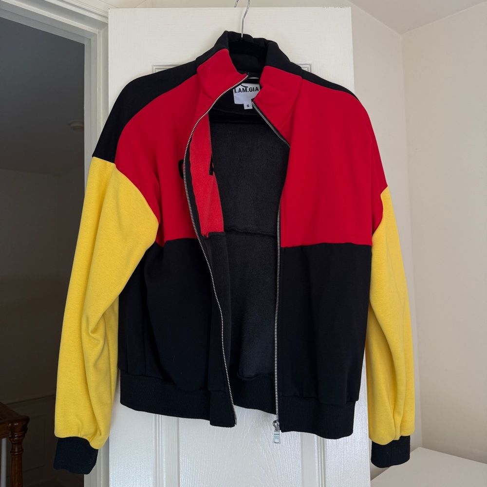 I.AM.GIA Colorblock Zip-Up Jacket - Picture 5 of 5